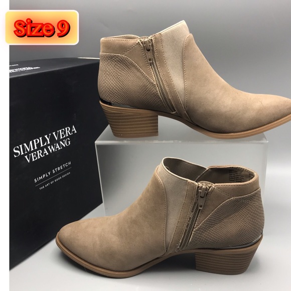 simply vera ankle boots